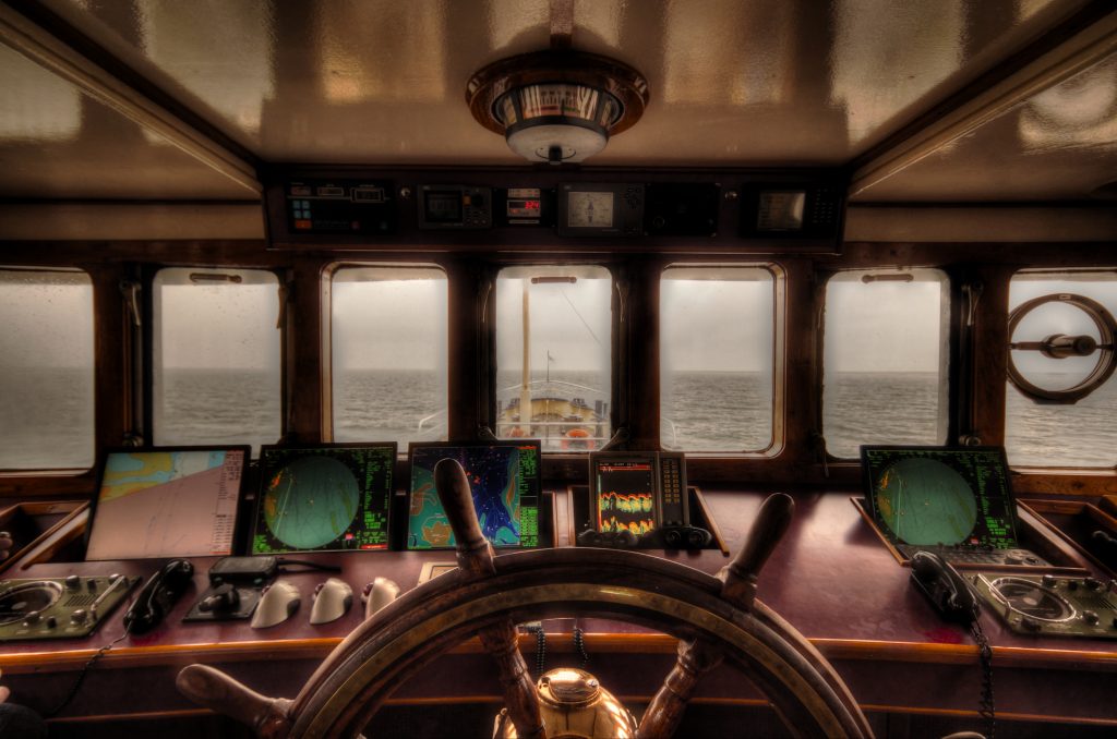 Cruise Ship Steering Wheel
