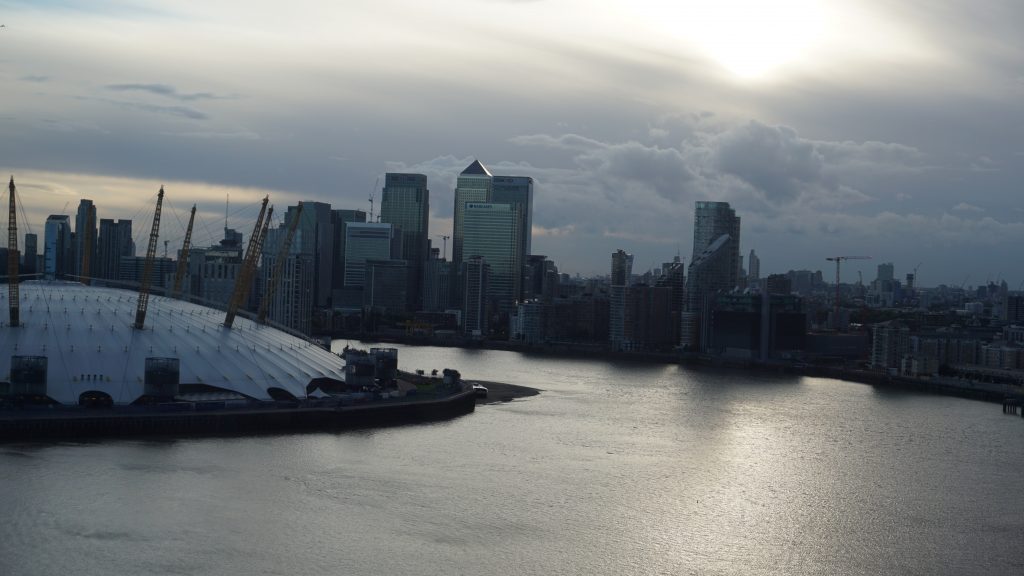 View from the Emirates Air Line