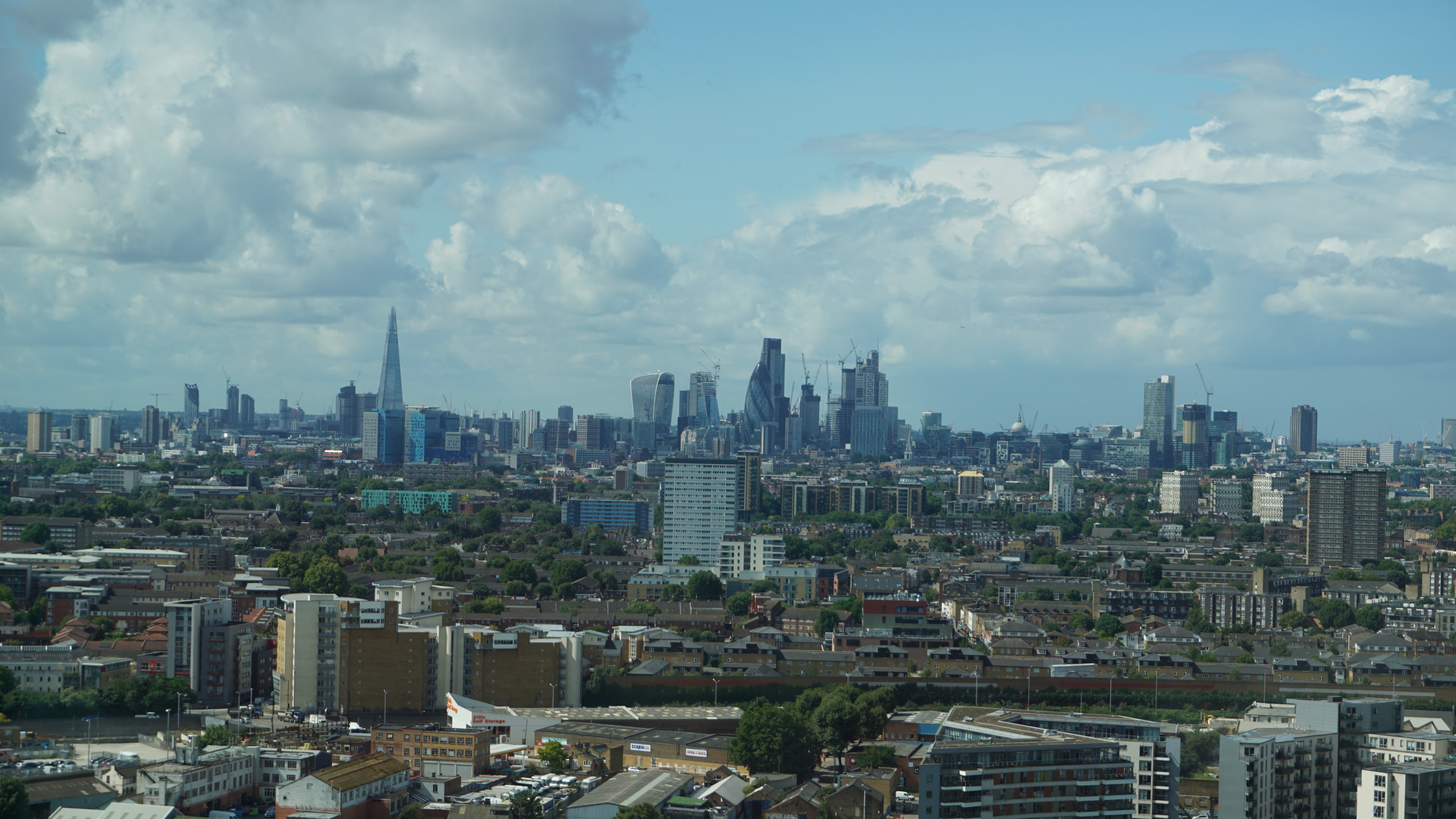 View from ArcelorMittal Orbit