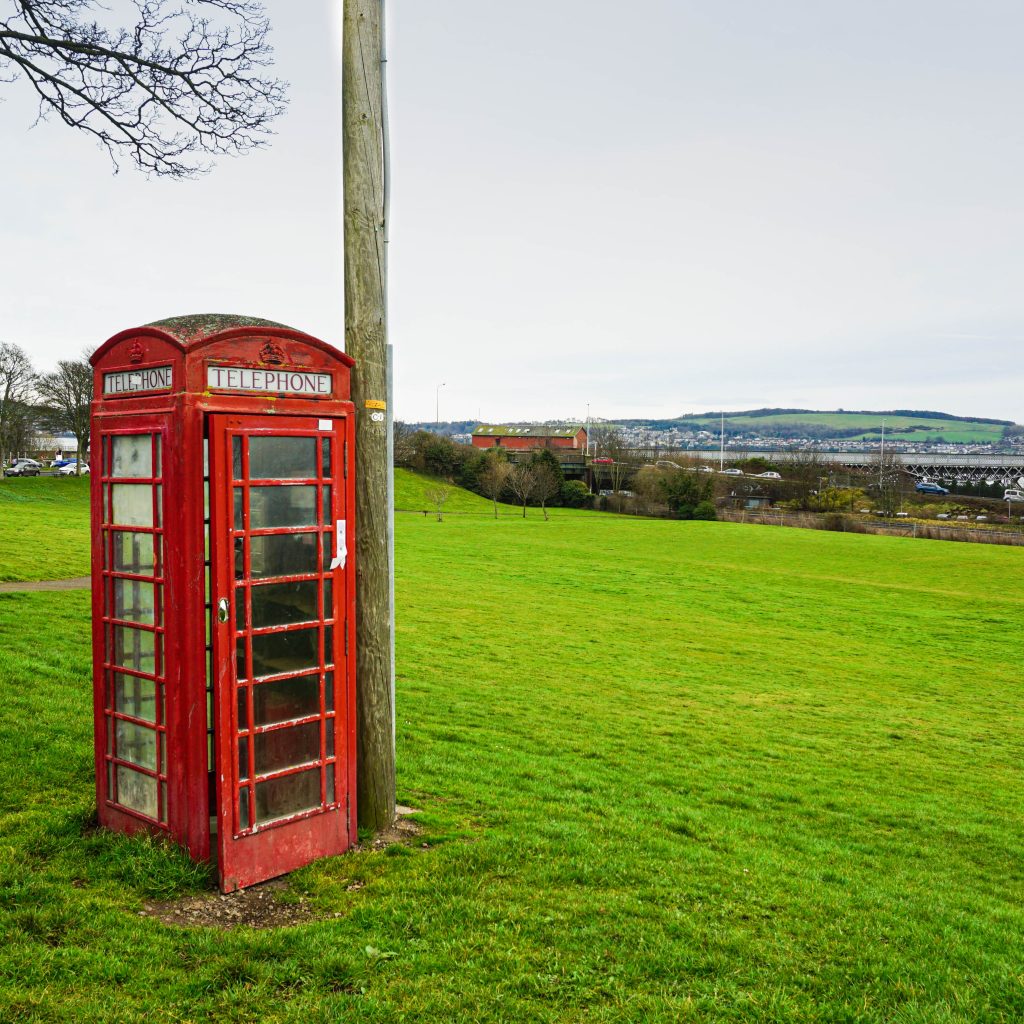 Red Phone Box in Magdalen Park