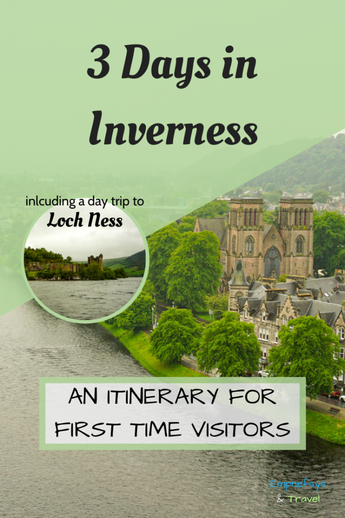 3 Days in Inverness Pinterest Graphic