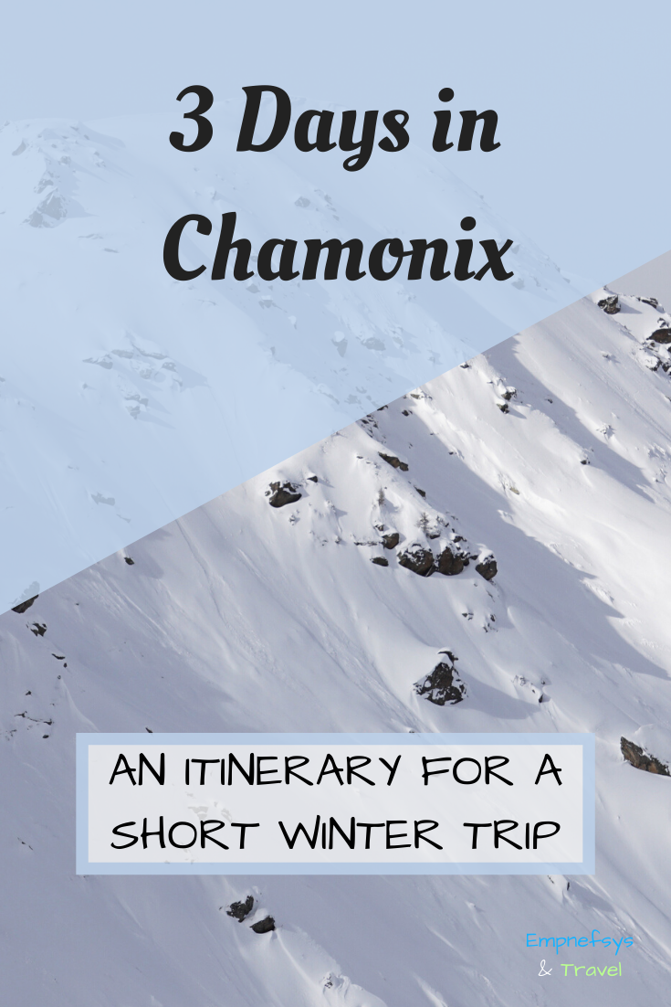 Chamonix Itinerary Pinterest Graphic