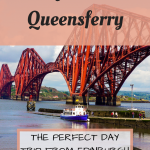 Day trip to Queensferry Pinterest Graphic