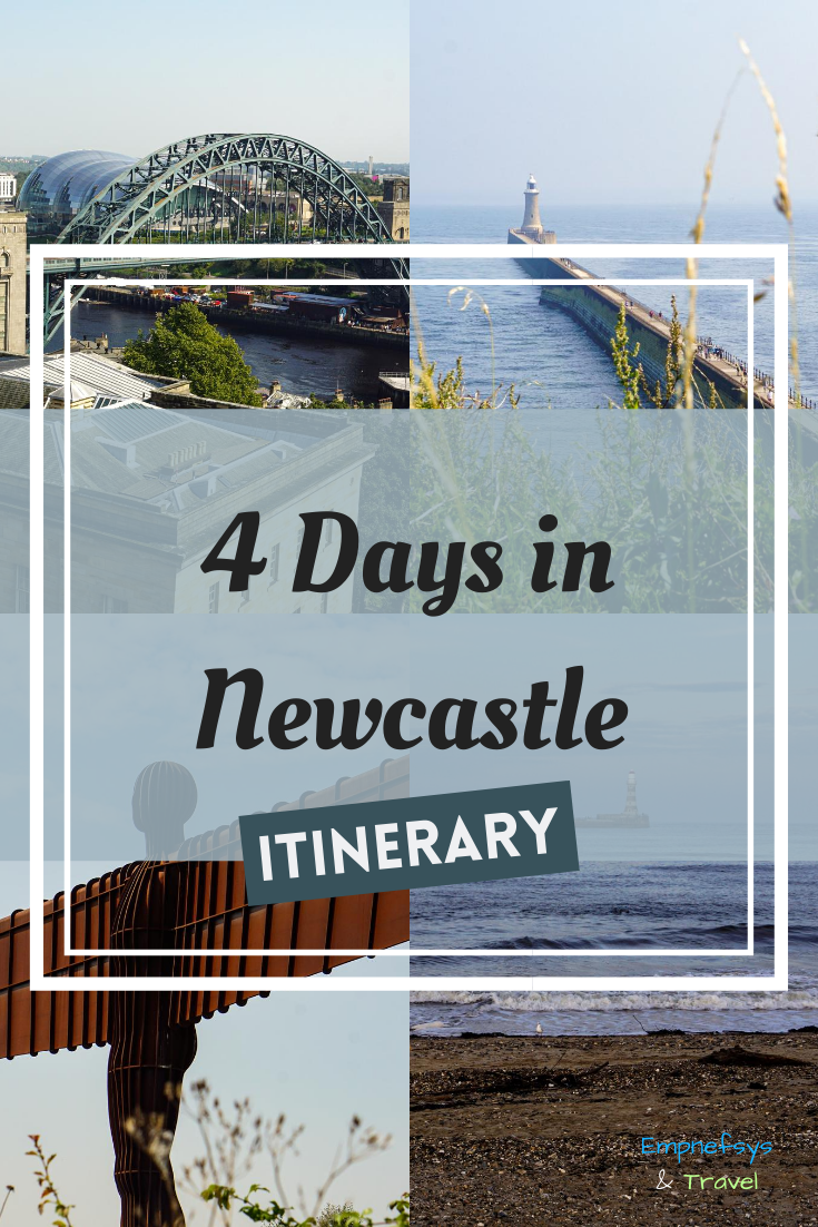 Newcastle Itinerary Pinterest Graphic