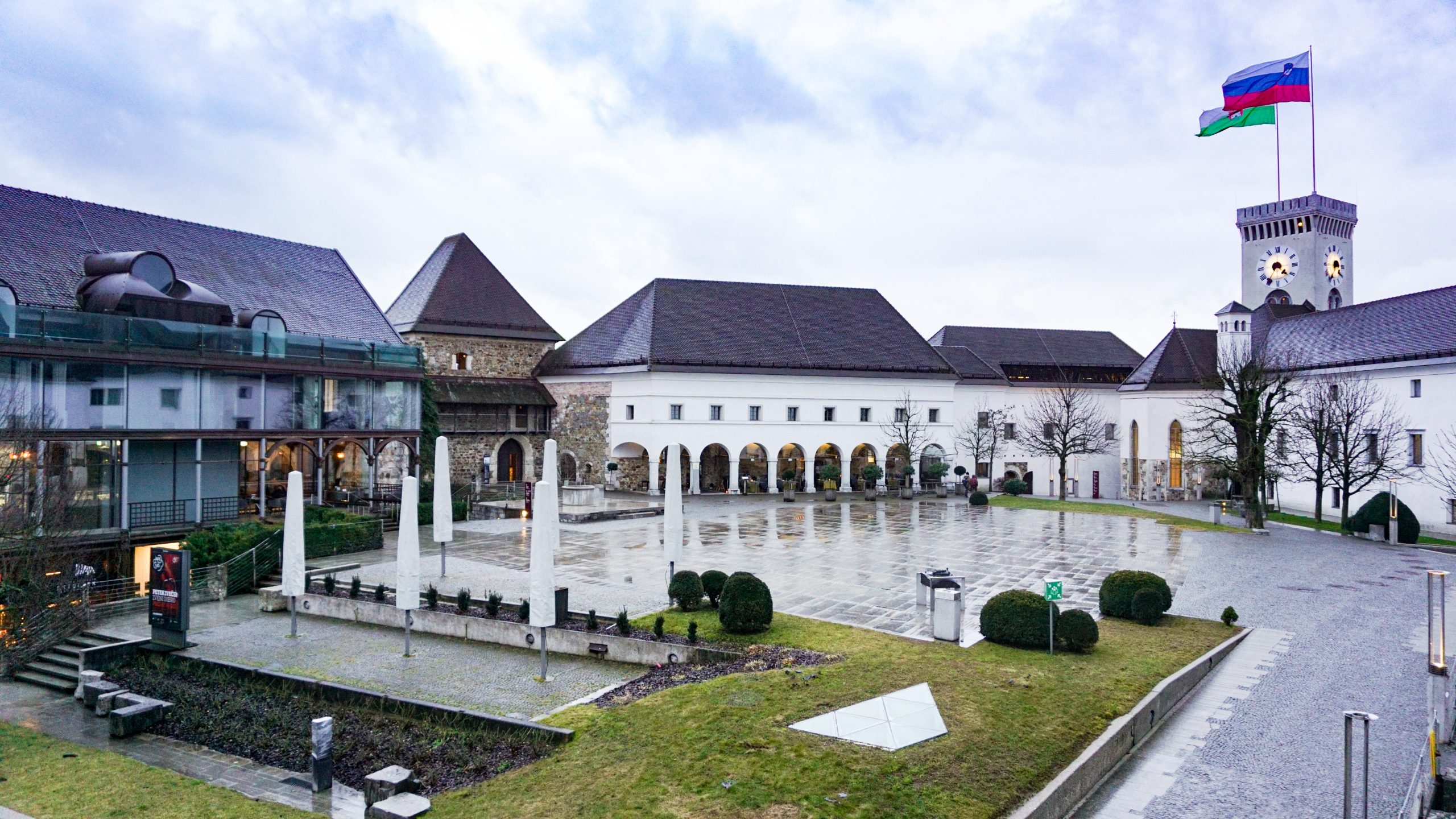 Courtyard of Ljubljana Castle