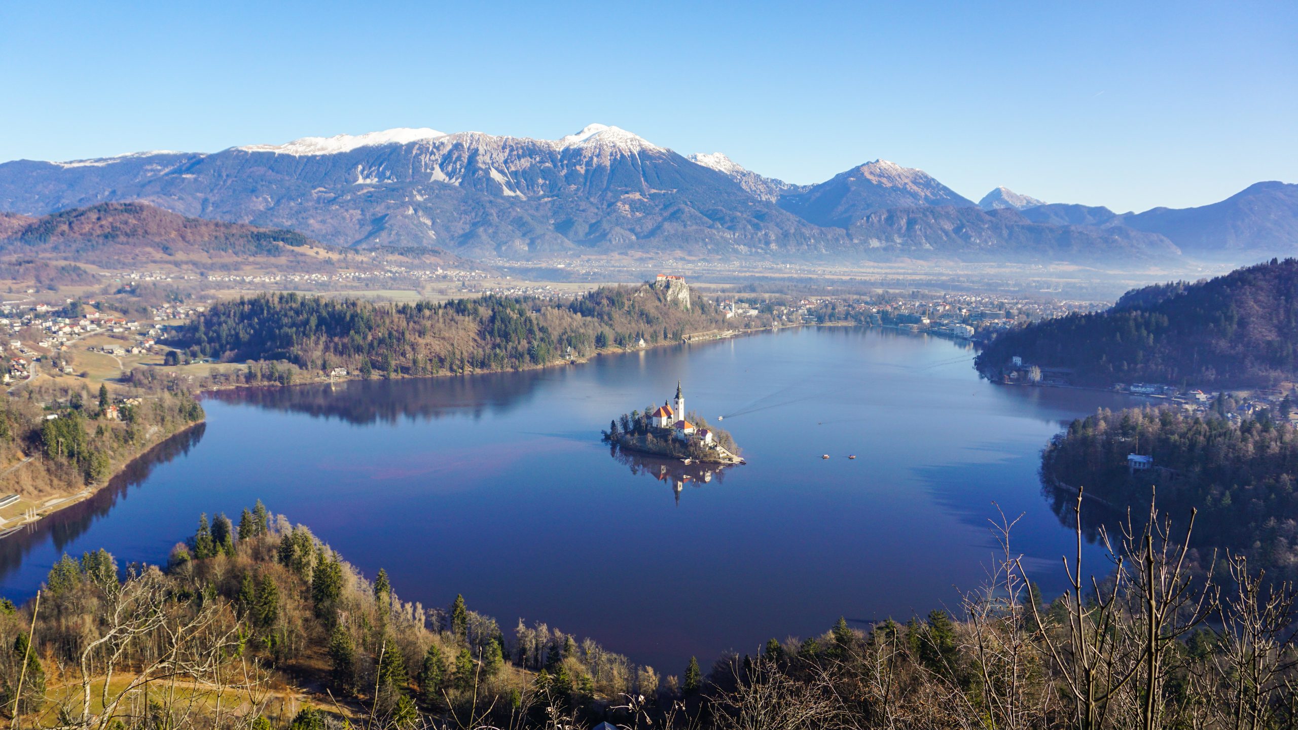 View of Lake Bled from Mala Osojnica