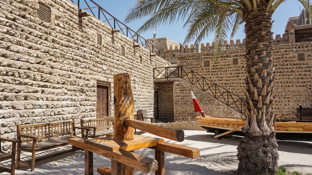 Outdoor exhibits at the Dubai Museum from Dubai Itinerary Day 1