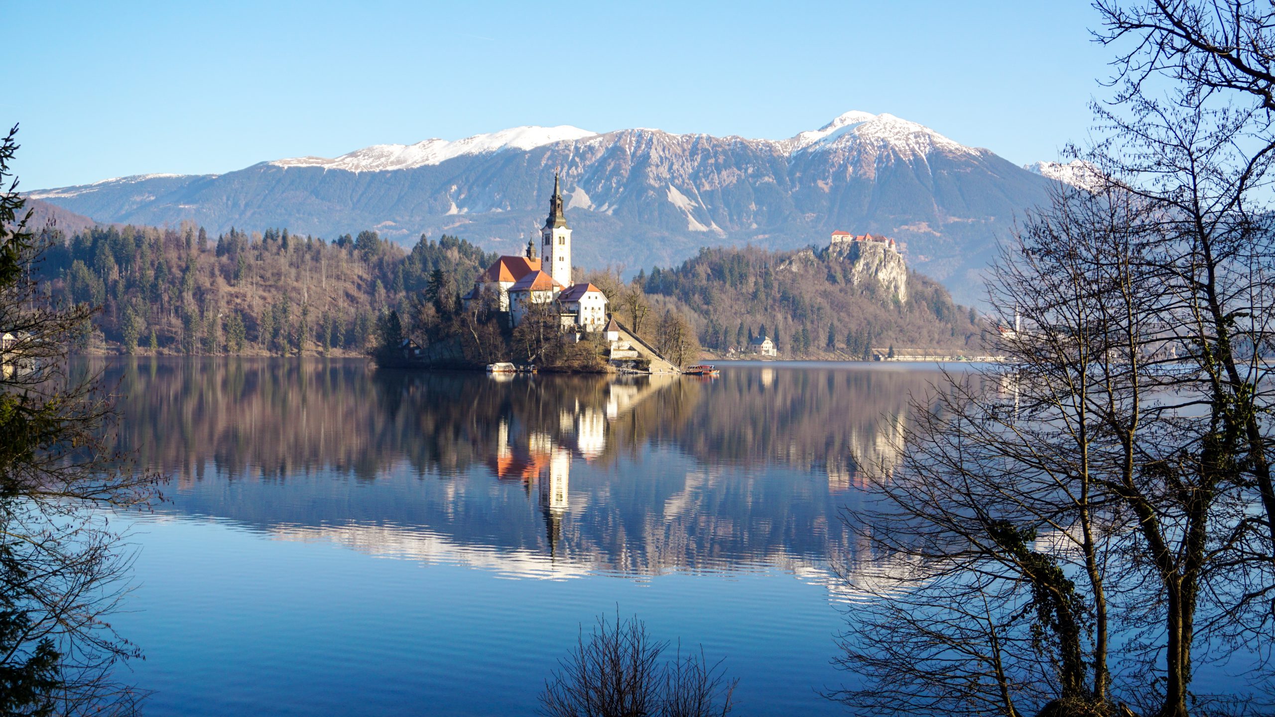 View of Bled Island and Bled Castle