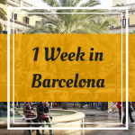 Pinteresr Graphic for 1 Week in Barcelona