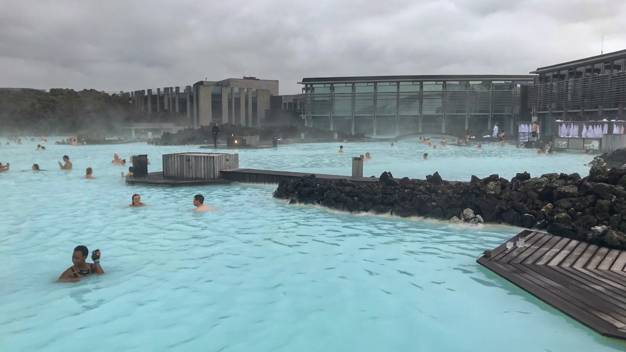 Featured image for the post: tips for visiting the Blue Lagoon in Iceland