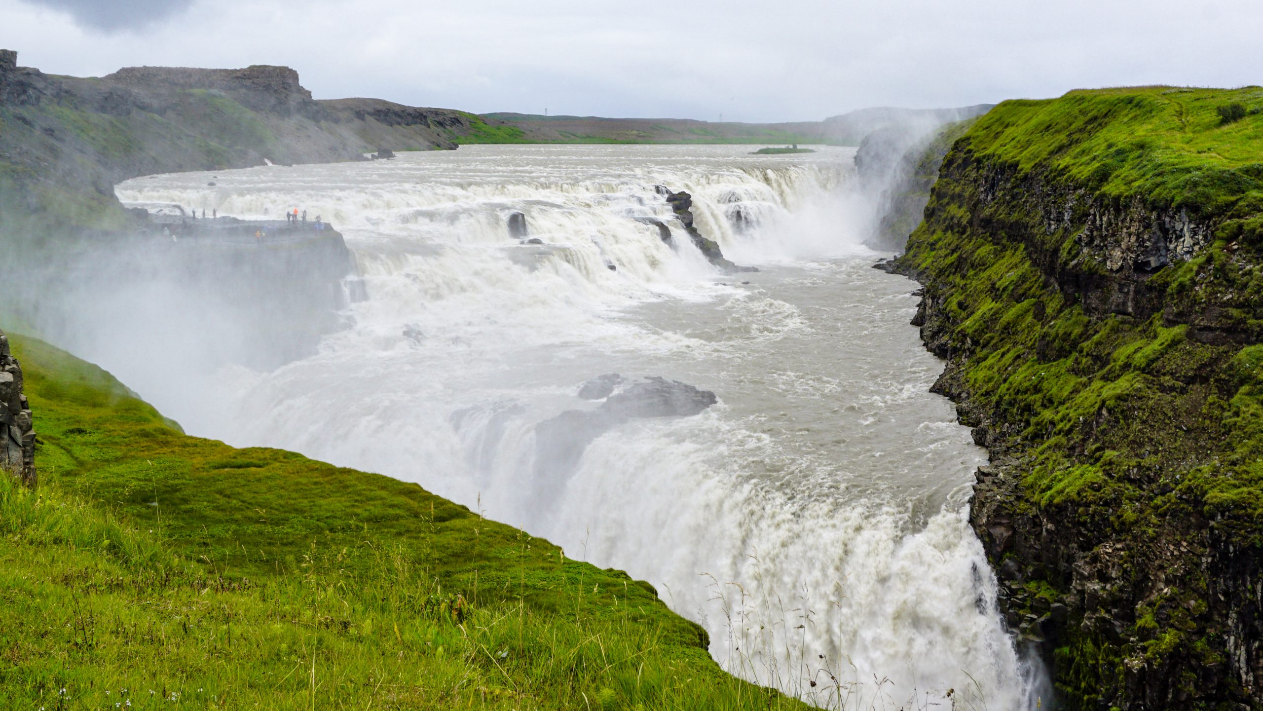 Impressive view of Gullfoss that should be included in all Iceland Itineraries
