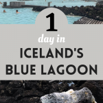 Pinterest Graphic for Visiting Blue Lagoon in Iceland